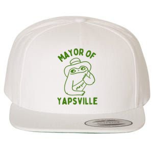 Mayor Of Yapville Wool Snapback Cap