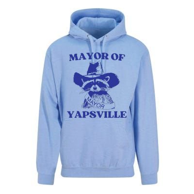 Mayor Of Yapsville Retro Racoons Western Hats Unisex Surf Hoodie