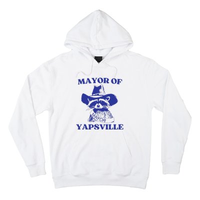 Mayor Of Yapsville Retro Racoons Western Hats Hoodie