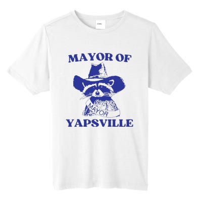 Mayor Of Yapsville Retro Racoons Western Hats Tall Fusion ChromaSoft Performance T-Shirt