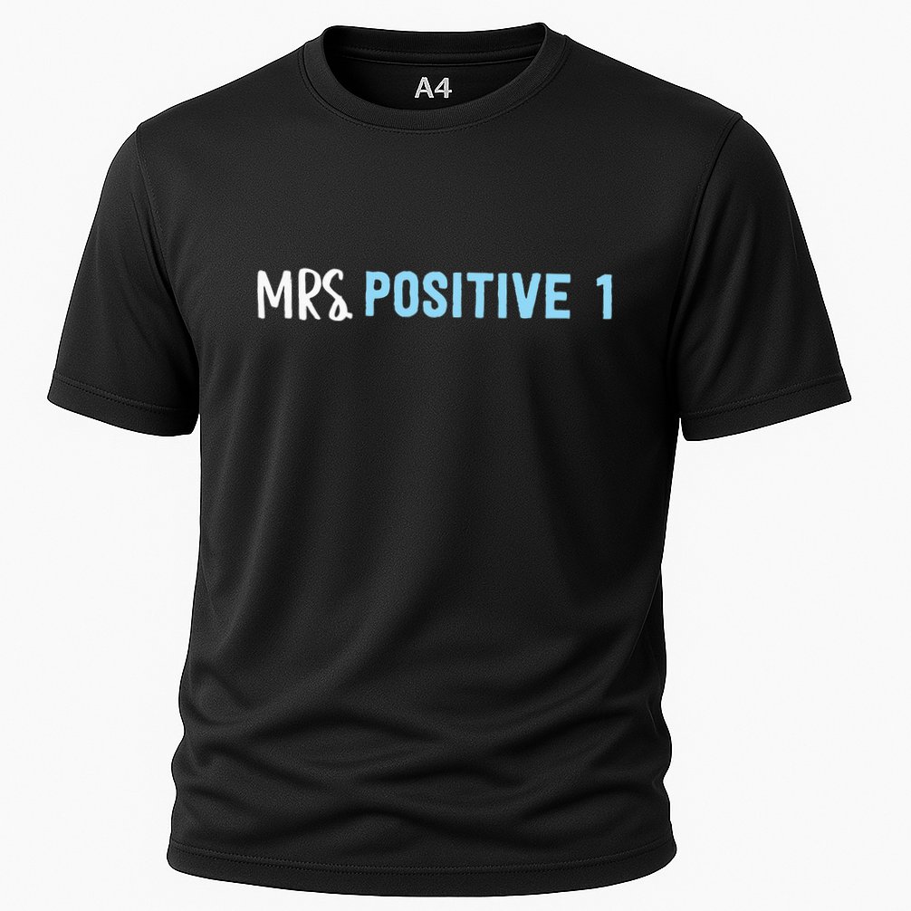 Mrs Positive 1 Cooling Performance Crew T-Shirt