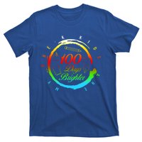 My Pregiftk 100 Days Of School Brighter Teacher Student Gift T-Shirt