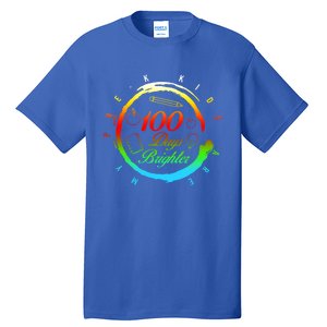 My Pregiftk 100 Days Of School Brighter Teacher Student Gift Tall T-Shirt