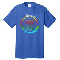 My Pregiftk 100 Days Of School Brighter Teacher Student Gift Tall T-Shirt