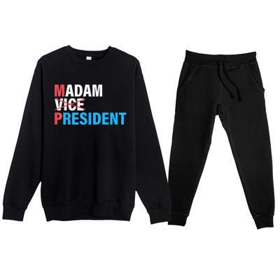 Madam President 2024 Premium Crewneck Sweatsuit Set