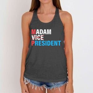 Madam President 2024 Women's Knotted Racerback Tank