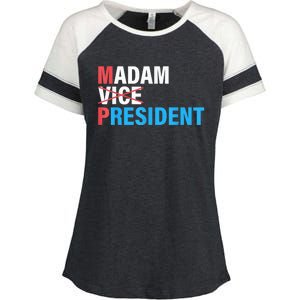 Madam President 2024 Enza Ladies Jersey Colorblock Tee