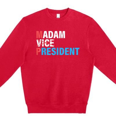 Madam President 2024 Premium Crewneck Sweatshirt