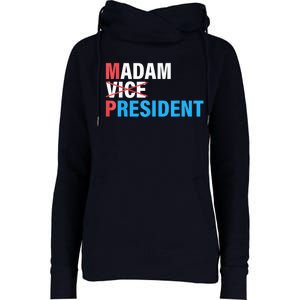 Madam President 2024 Womens Funnel Neck Pullover Hood