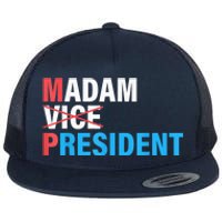 Madam President 2024 Flat Bill Trucker Hat