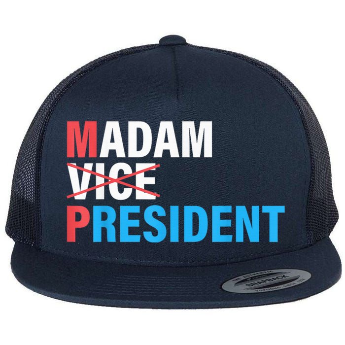 Madam President 2024 Flat Bill Trucker Hat