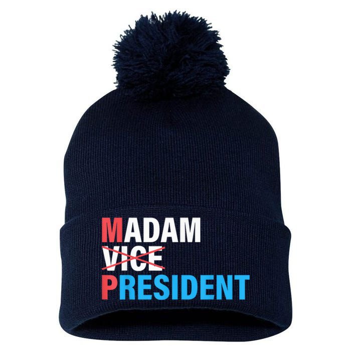 Madam President 2024 Pom Pom 12in Knit Beanie