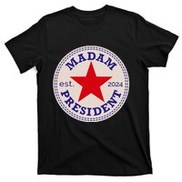 Madam President 2024 Funny Kamala Harris Star T-Shirt