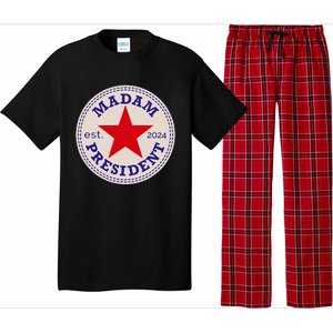 Madam President 2024 Funny Kamala Harris Star Pajama Set