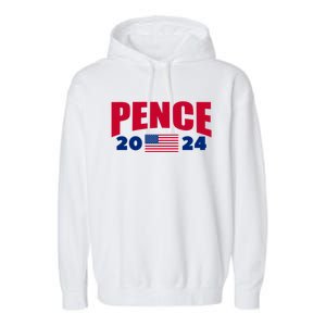 Mike Pence 2024 American Presidential Election 2024 USA Garment-Dyed Fleece Hoodie