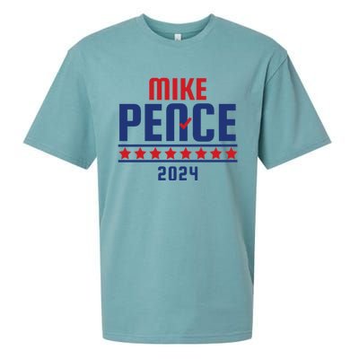 Mike Pence 2024 American Presidential Election 2024 USA Sueded Cloud Jersey T-Shirt