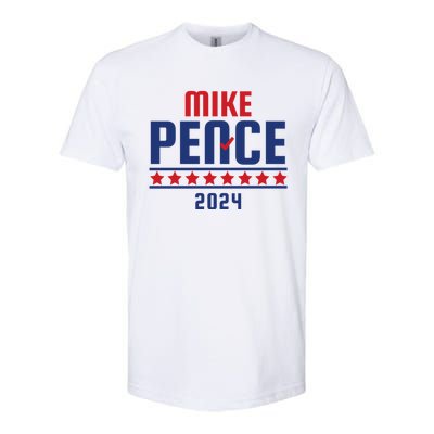 Mike Pence 2024 American Presidential Election 2024 USA Softstyle® CVC T-Shirt