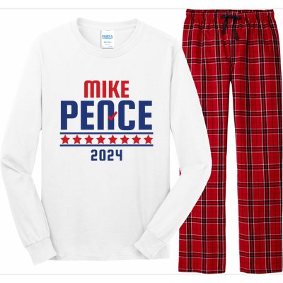 Mike Pence 2024 American Presidential Election 2024 USA Long Sleeve Pajama Set