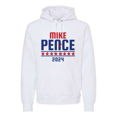 Mike Pence 2024 American Presidential Election 2024 USA Premium Hoodie