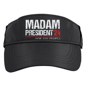 Madam President 2024 Feminist Women Vice President Adult Drive Performance Visor