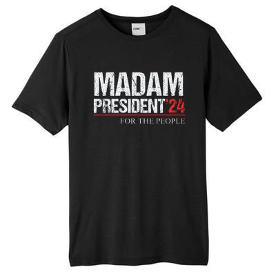 Madam President 2024 Feminist Women Vice President Tall Fusion ChromaSoft Performance T-Shirt