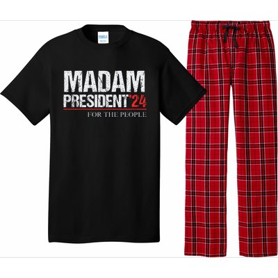 Madam President 2024 Feminist Women Vice President Pajama Set