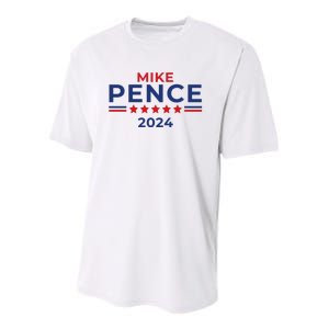 Mike Pence 2024 American Presidential Election 2024 USA Youth Performance Sprint T-Shirt