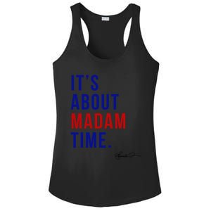 Madam President 2024 ItS About Madam Time Gift Ladies PosiCharge Competitor Racerback Tank