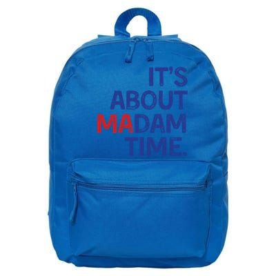 Madam President 2024 Election Vote Democrat Voting Pr Cool Gift 16 in Basic Backpack