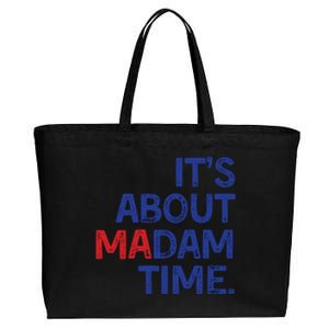 Madam President 2024 Election Vote Democrat Voting Pr Cool Gift Cotton Canvas Jumbo Tote