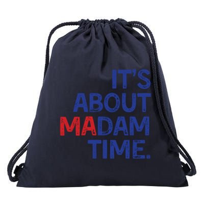 Madam President 2024 Election Vote Democrat Voting Pr Cool Gift Drawstring Bag