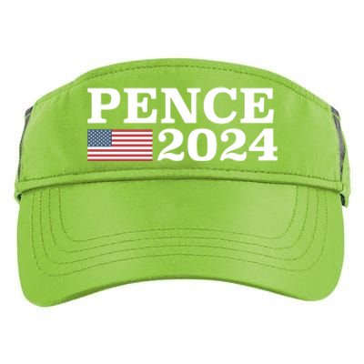 Mike Pence 2024 For President Mike Pence 2024 Adult Drive Performance Visor