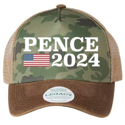 Mike Pence 2024 For President Mike Pence 2024 Legacy Tie Dye Trucker Hat