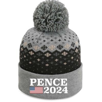 Mike Pence 2024 For President Mike Pence 2024 The Baniff Cuffed Pom Beanie