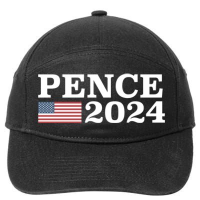 Mike Pence 2024 For President Mike Pence 2024 7-Panel Snapback Hat