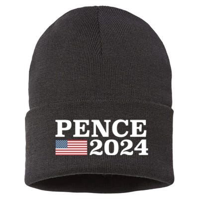 Mike Pence 2024 For President Mike Pence 2024 Sustainable Knit Beanie