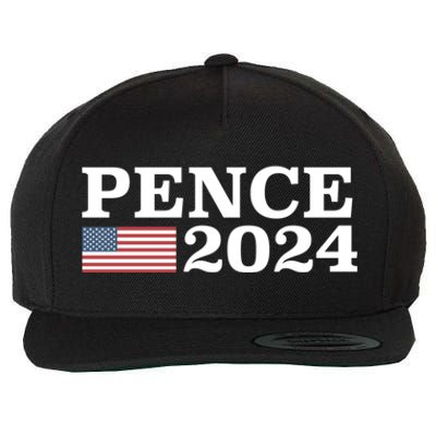 Mike Pence 2024 For President Mike Pence 2024 Wool Snapback Cap