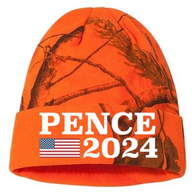 Mike Pence 2024 For President Mike Pence 2024 Kati Licensed 12" Camo Beanie