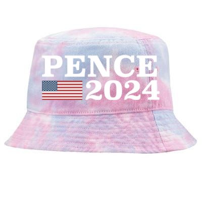 Mike Pence 2024 For President Mike Pence 2024 Tie-Dyed Bucket Hat