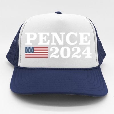 Mike Pence 2024 For President Mike Pence 2024 Trucker Hat