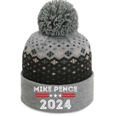 Mike Pence 2024 For President Mike Pence 2024 The Baniff Cuffed Pom Beanie