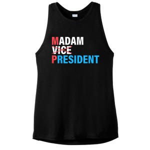 Madam President 2024 Ladies PosiCharge Tri-Blend Wicking Tank