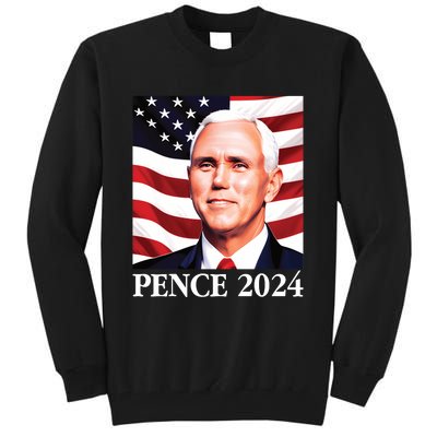 Mike Pence 2024 Presidential Portrait Tall Sweatshirt