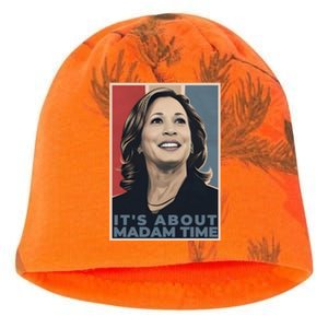 Madam President 2024 ItS About Madam Time Gift Kati - Camo Knit Beanie