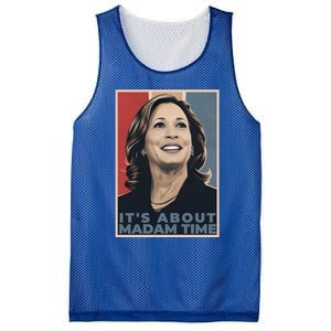 Madam President 2024 ItS About Madam Time Gift Mesh Reversible Basketball Jersey Tank