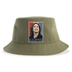 Madam President 2024 ItS About Madam Time Gift Sustainable Bucket Hat