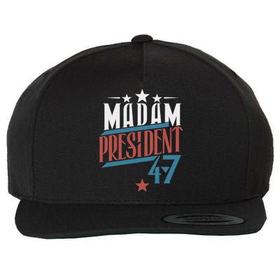 Madam President 2024 Cool Gift Wool Snapback Cap