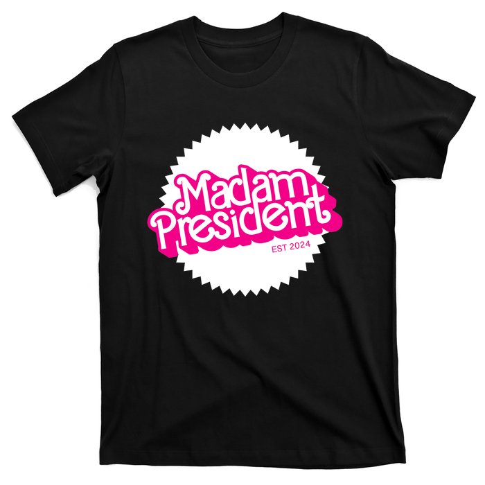 Madam President 2024 Funny Cute Kamala Harris T-Shirt