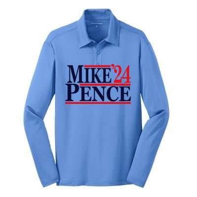 Mike Pence 2024 Silk Touch Performance Long Sleeve Polo