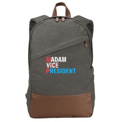 Madam President 2024 Cotton Canvas Backpack